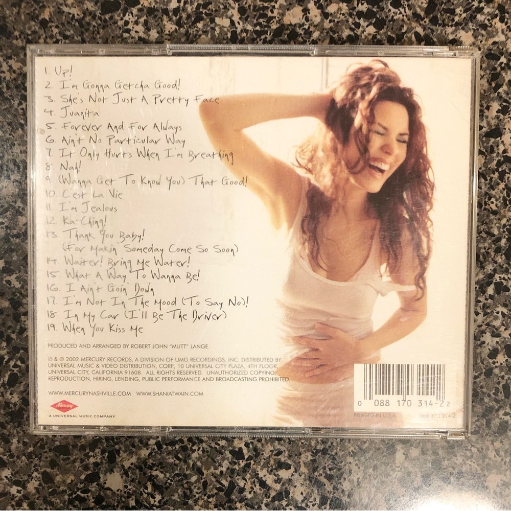 Shania Twain UP CD - Picture 2 of 4